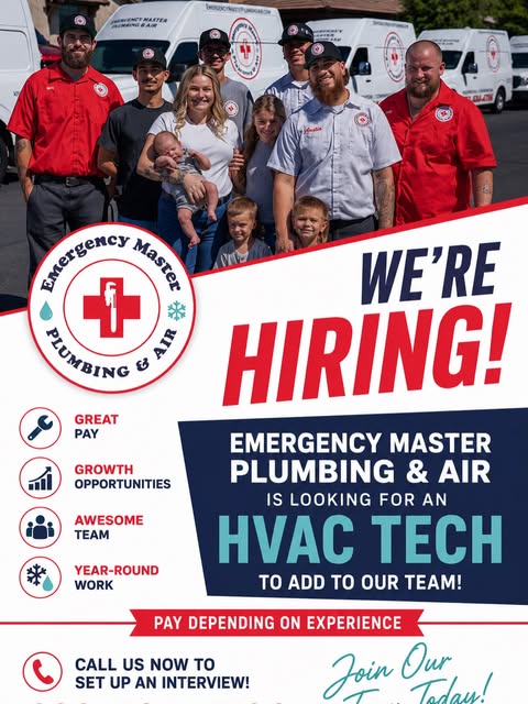 Instagram post by @emergencymasterplumbing_air