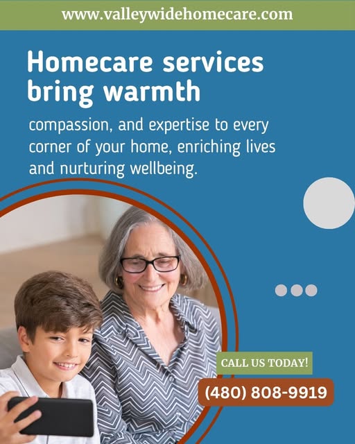 Instagram post by @valleywidehomecareaz